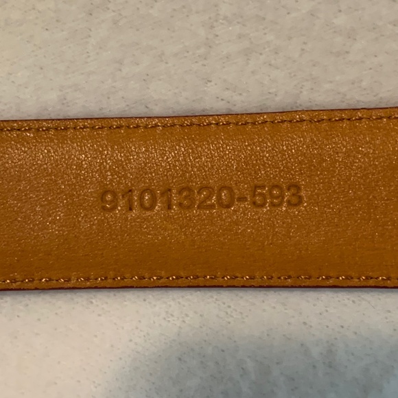 Ralph Lauren Croc Embossed Leather Belt main image 10